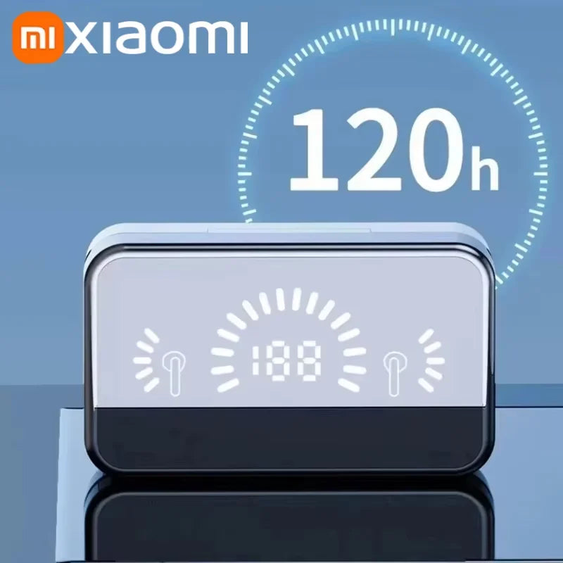 Xiaomi S20 Bluetooth Earphone Headphones Mirror Wireless Stereo Headset with Digital DisplayTouch Control Sports Earbud For Game