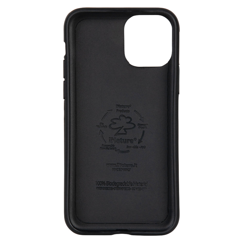 Custodia iNature iPhone 11 Pro - Nero Vulcano