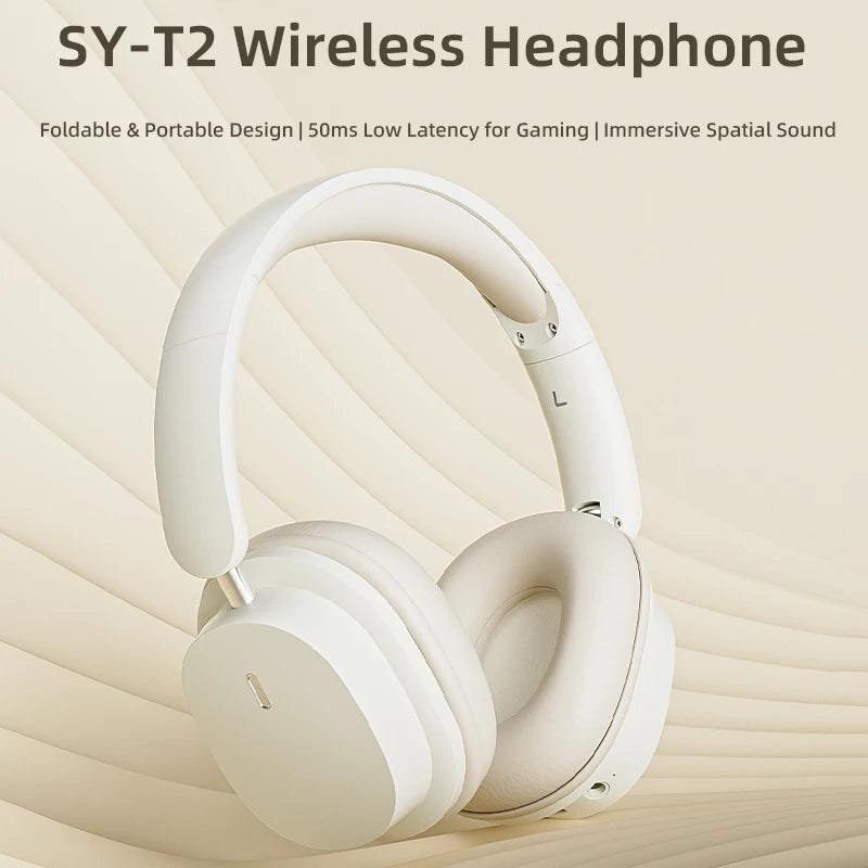 Bluetooth Headphone Headset SY-T2 High Quality Noise Reduction Wireless Microphone Wired Earphone Gamers Headphones